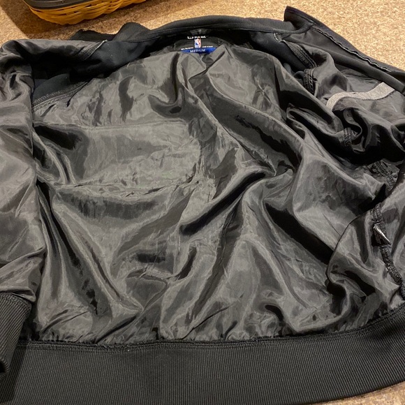 UNK Boston Celtics NBA Gray and Black Medium Zip Up Jacket - Picture 3 of 17